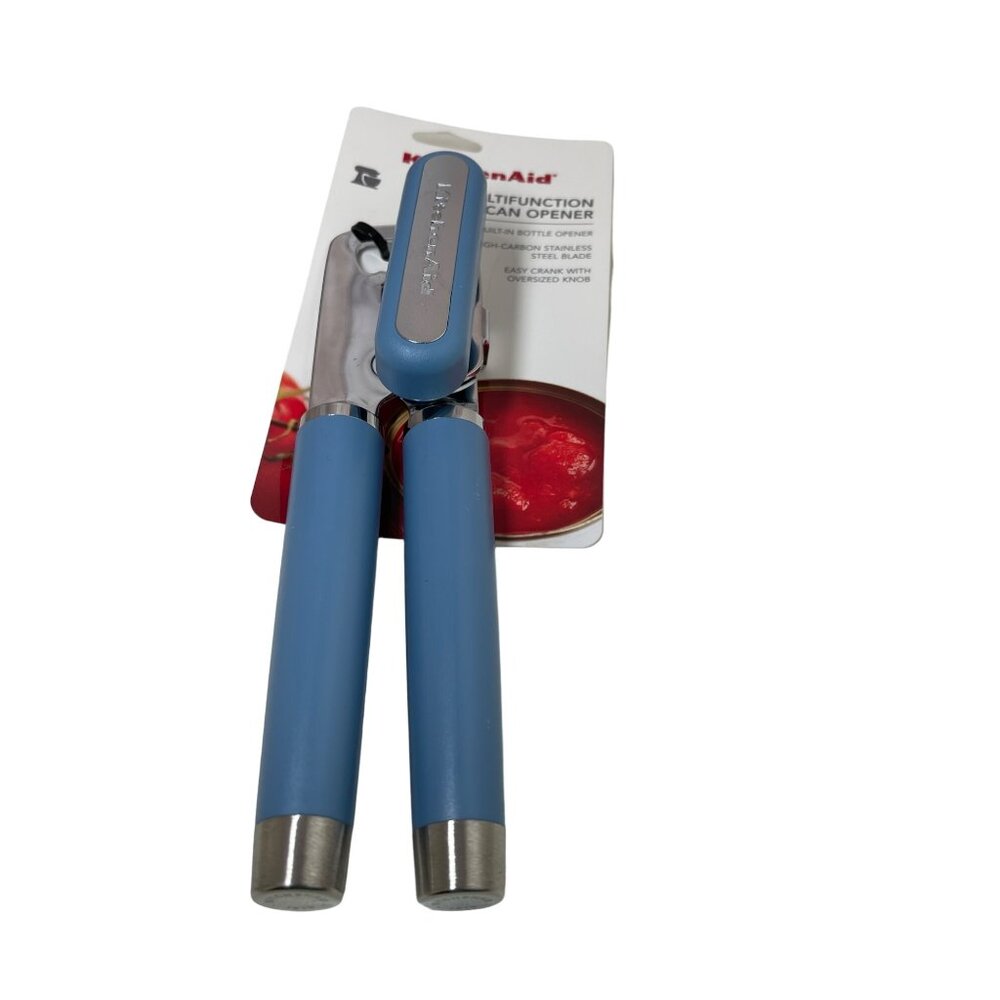 KitchenAid  Multifunction Can Opener Blue Velvet VHTF KO199OHBLA NEW!